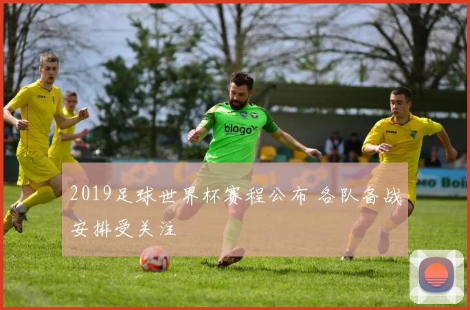 2019足球世界杯赛程公布 各队备战安排受关注